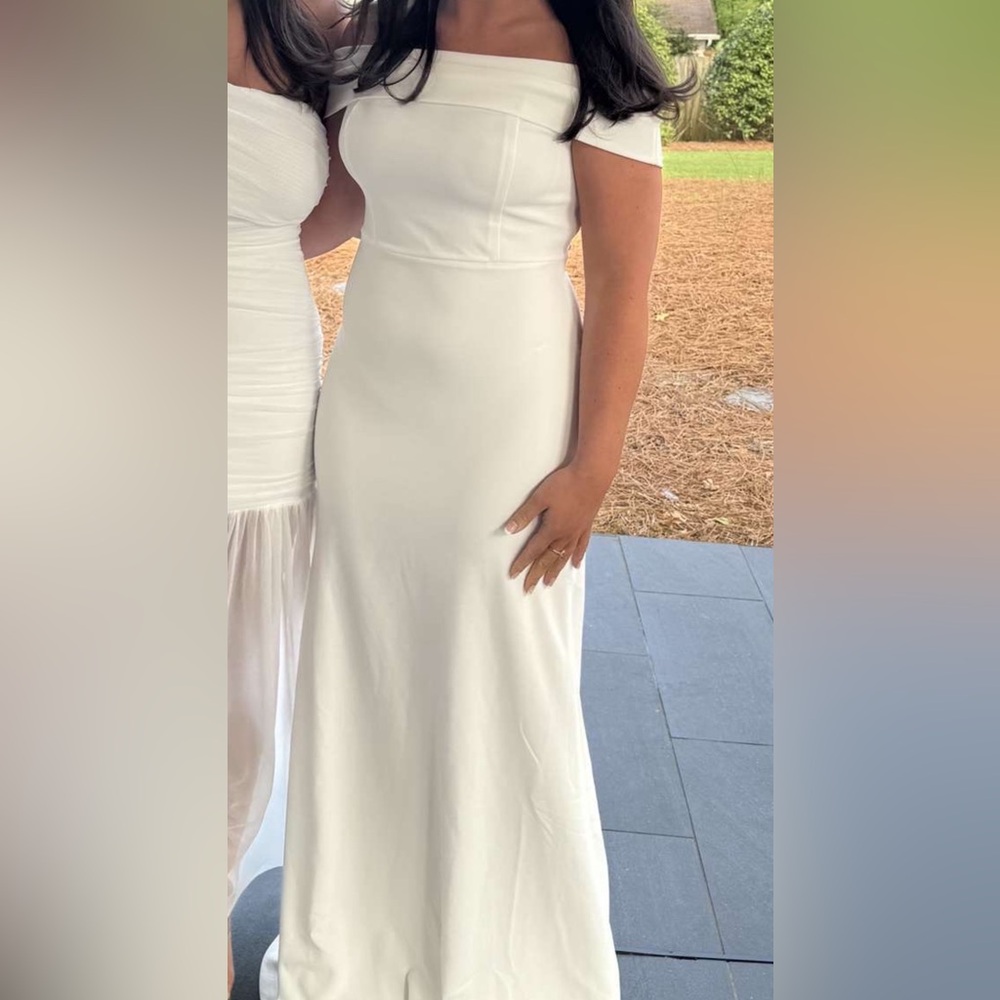 White Formal Dress